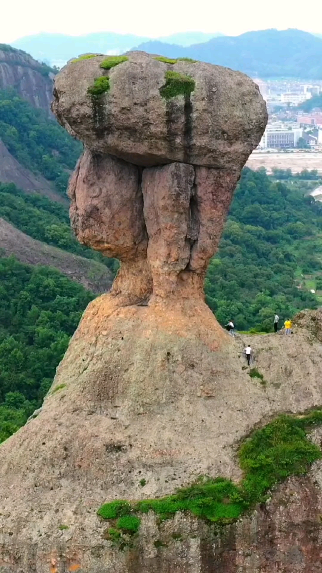 台州温岭石夫人和黄岩石大人千年相拥万年相守