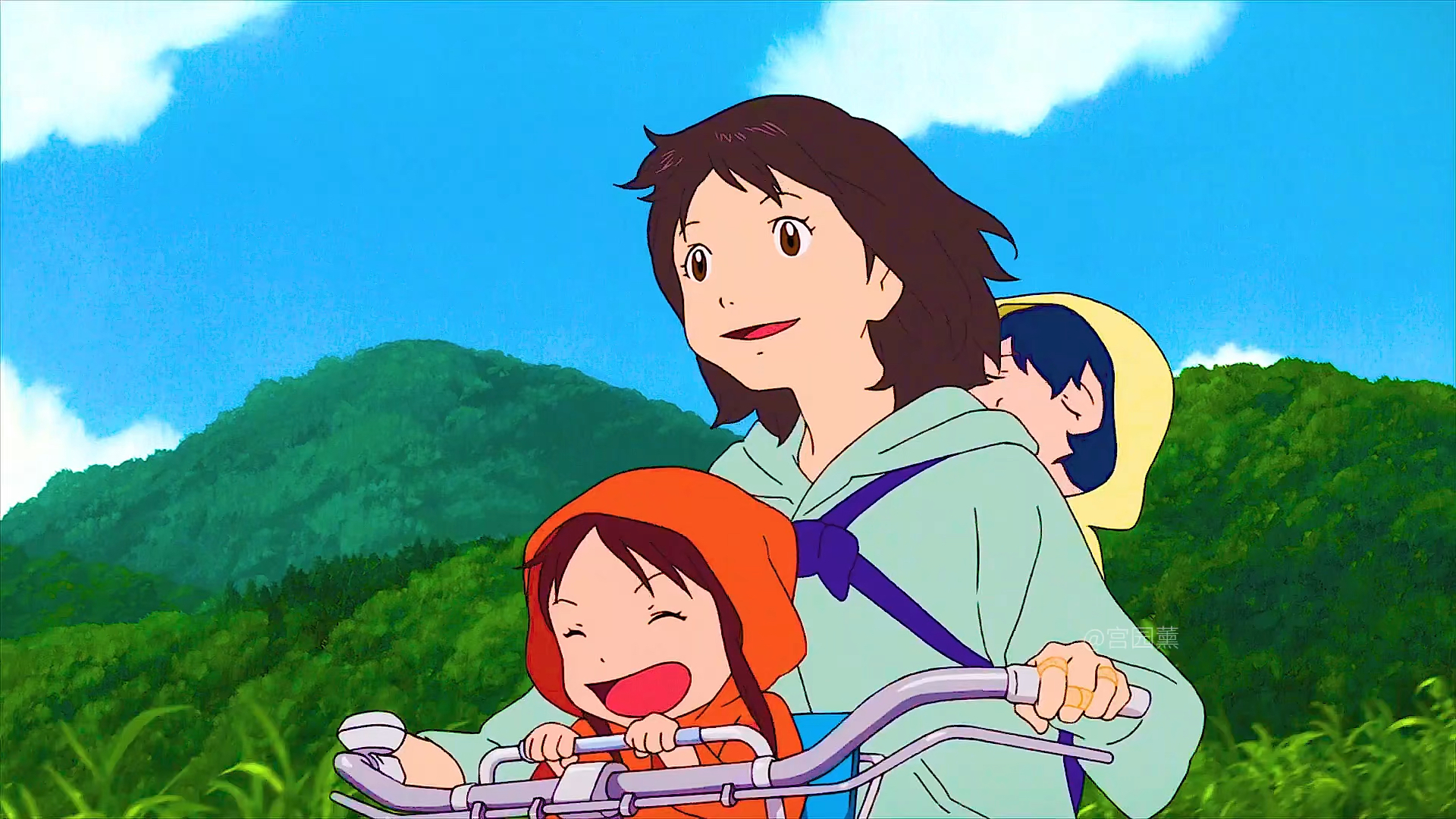 动漫#"永远不要和别人比生活,追求不同,各有活法,开心了就笑,累了就