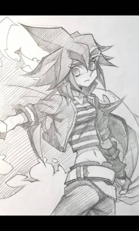 动漫手绘教你画凹凸世界莱娜