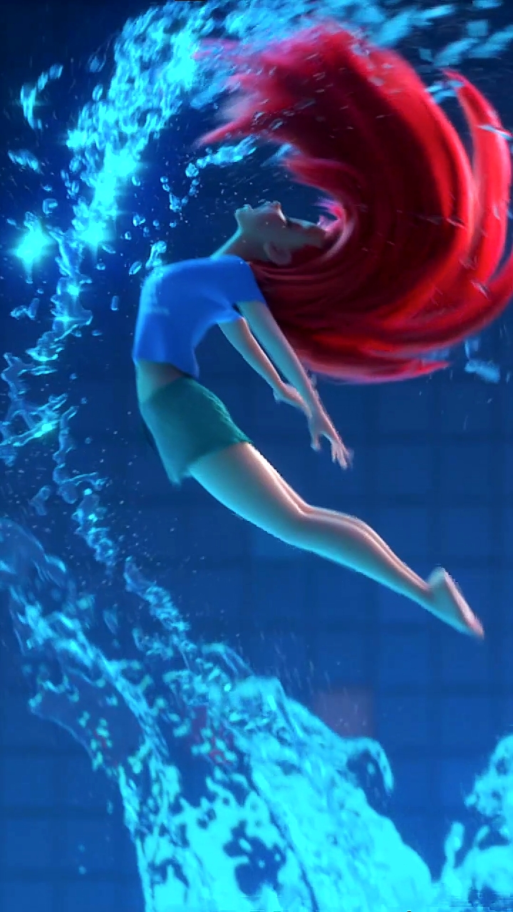 迪士尼公主#爱丽儿动态壁纸