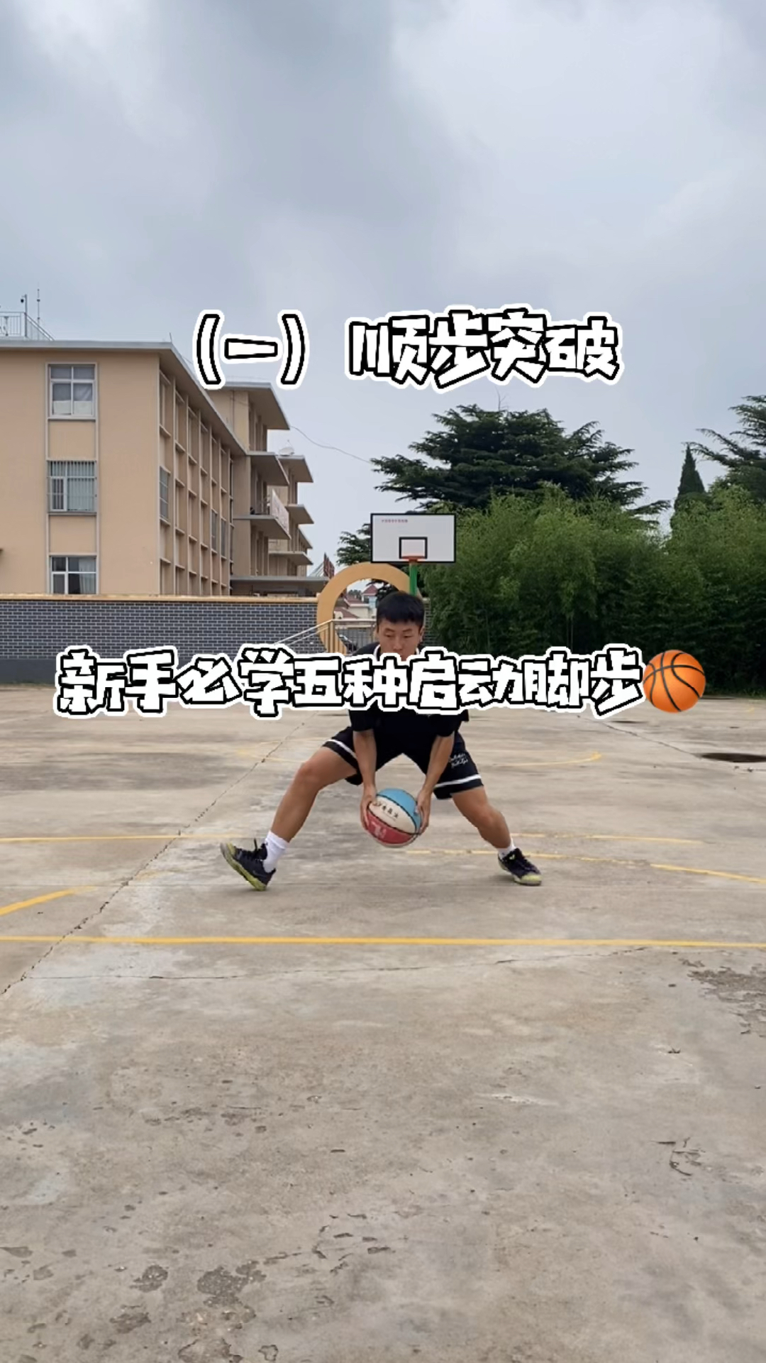 篮球新手一定要会的五种启动脚步