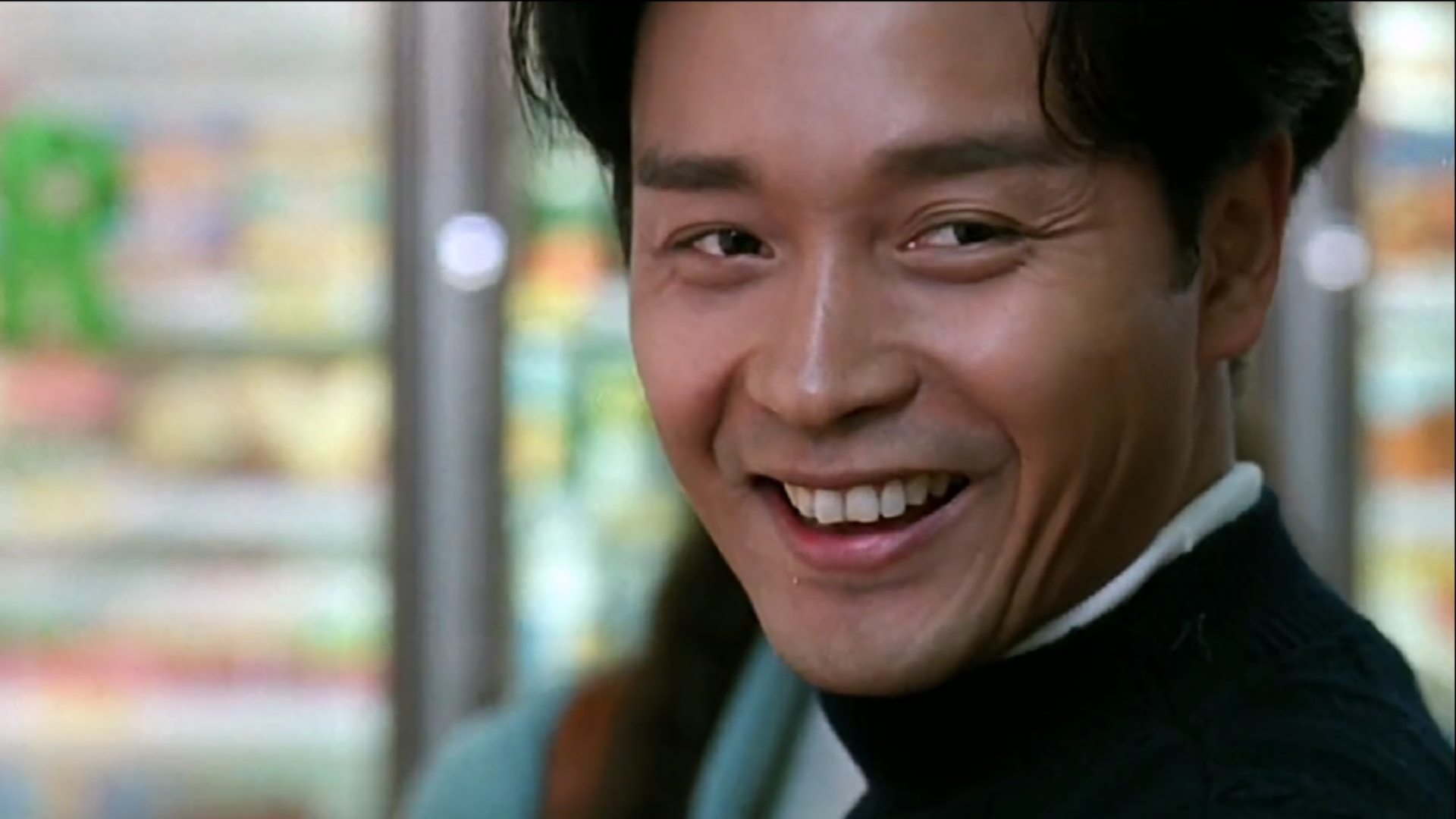 张国荣#你的呼吸像雨滴渗入我的爱里