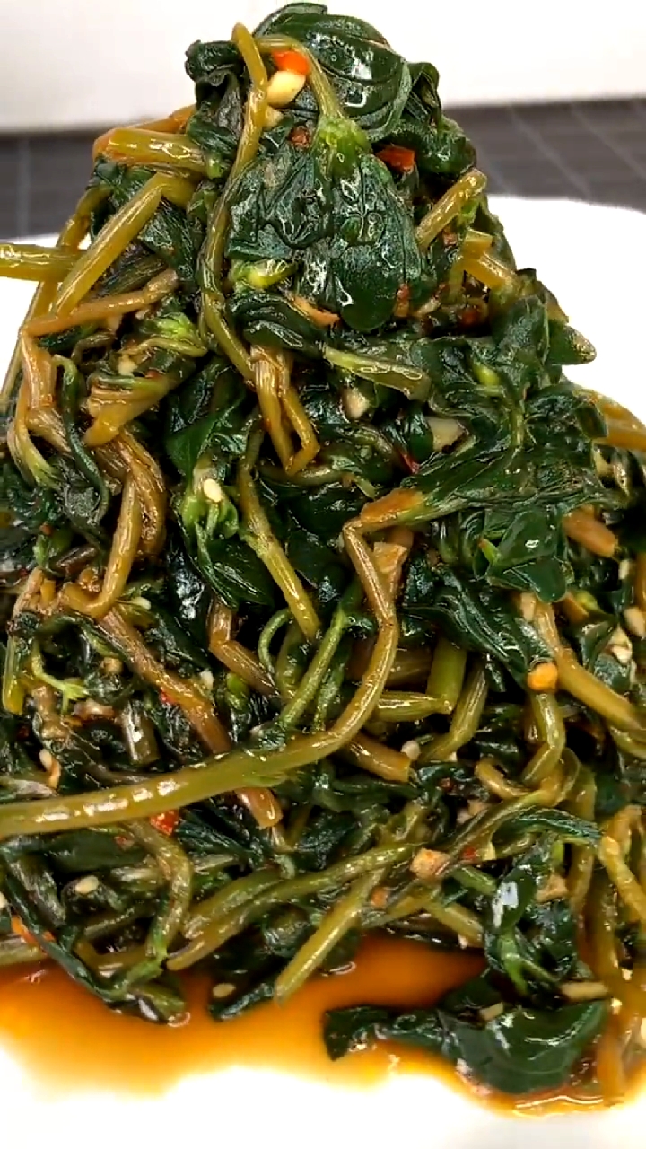 我的探店日记#麻子菜这样做拿肉都不换!