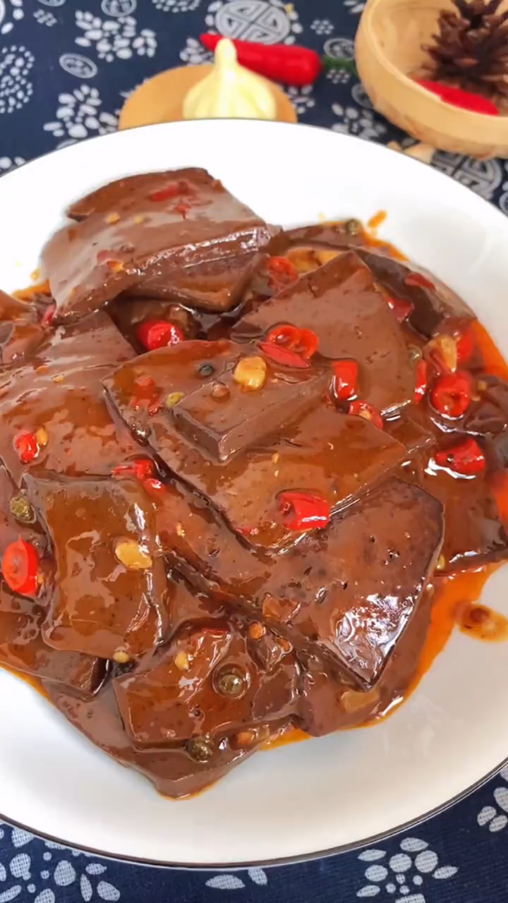 在家做个拿手菜#猪血这样做好吃的不得了!