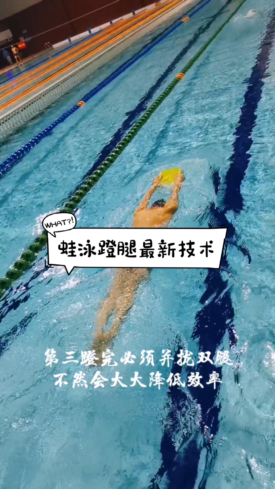 游泳网教#蛙泳蹬腿最新技术