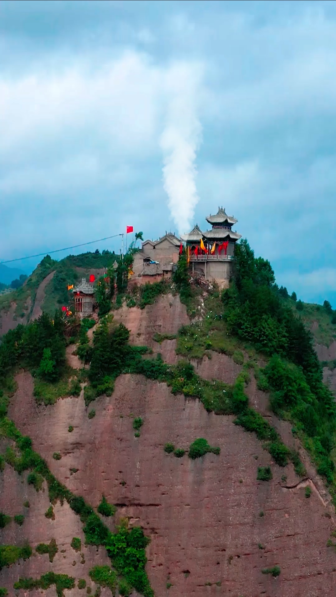 秦始皇祭祀先祖的圣地,陇上千年道教名山,云华山.