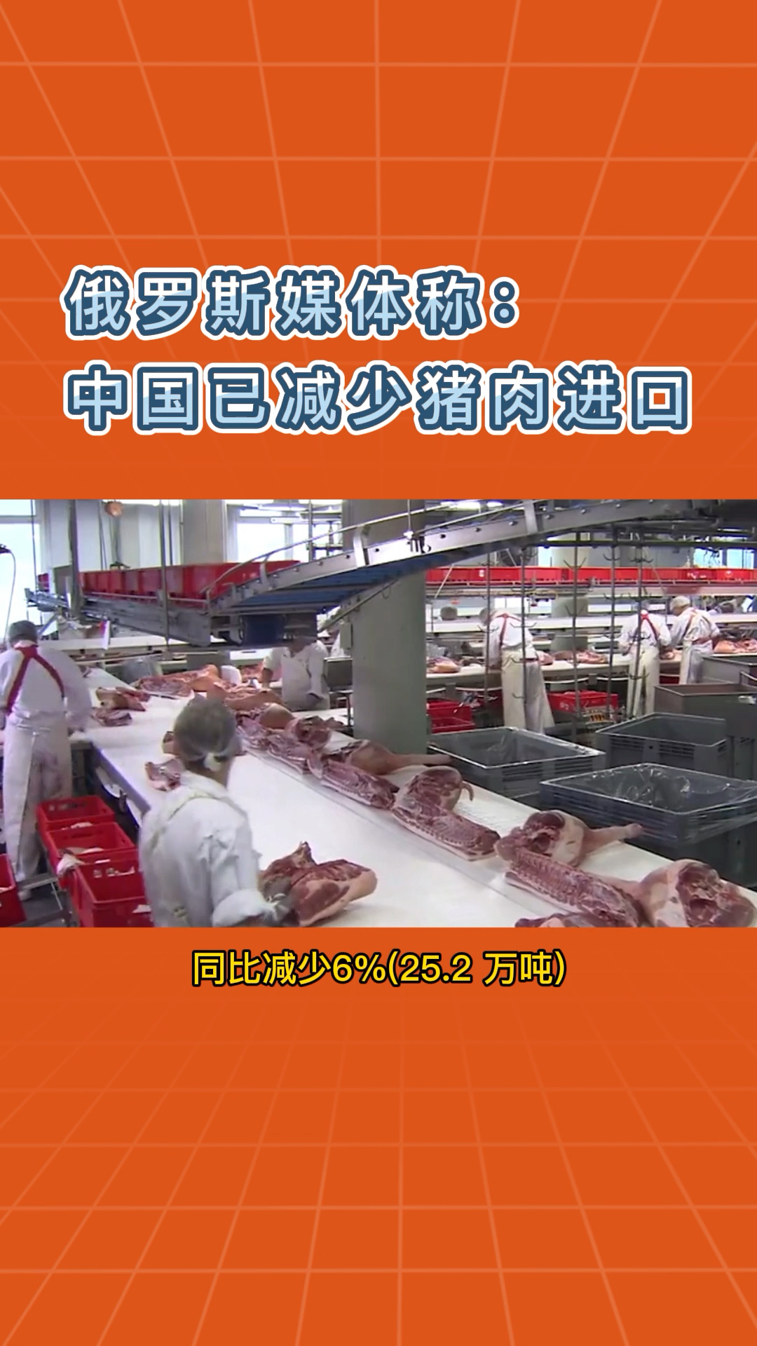 进口猪肉#俄罗斯媒体称:中国已减少猪肉进口,2021年德国进口量为0