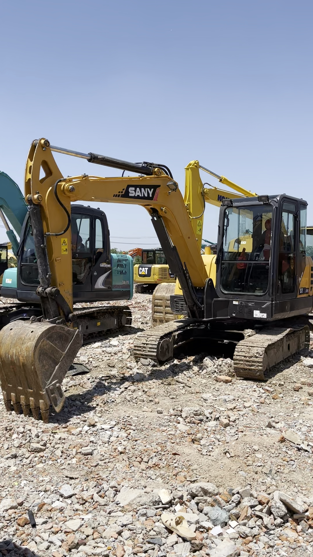 二手挖掘机个人#三一60原版原漆挖掘机,这个车况无敌了吧