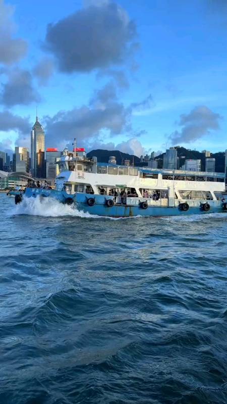 香港海景维多利亚港至今还是繁华无比