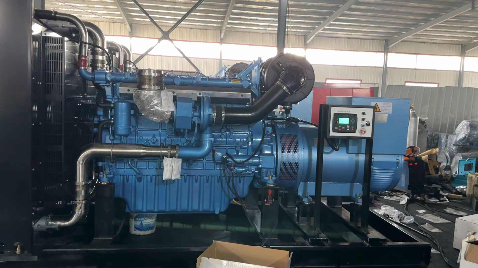 500千瓦潍柴动力发电机组