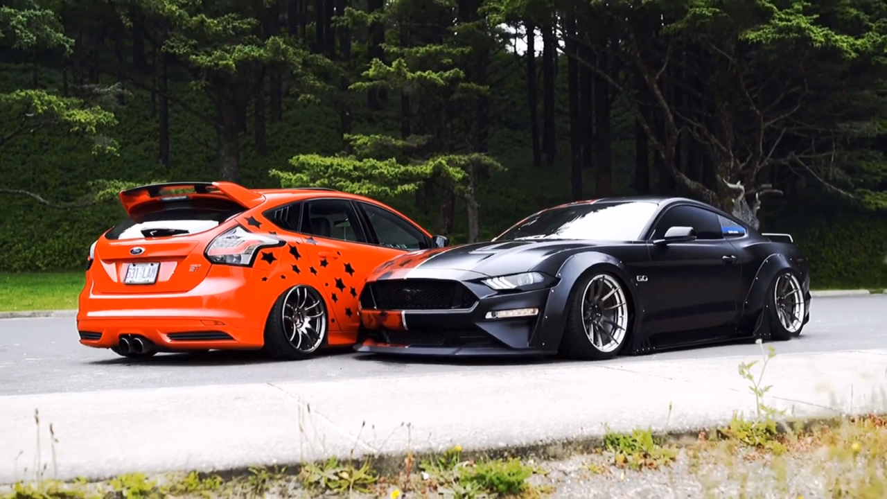 性格分裂涂装福特野马gt