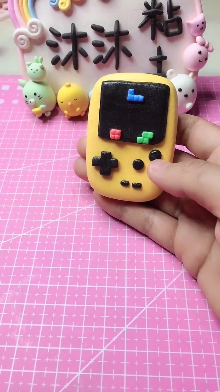 超轻粘土#游戏机