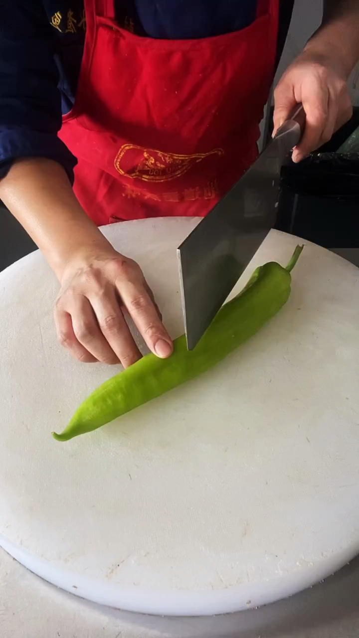 辣椒切法标准