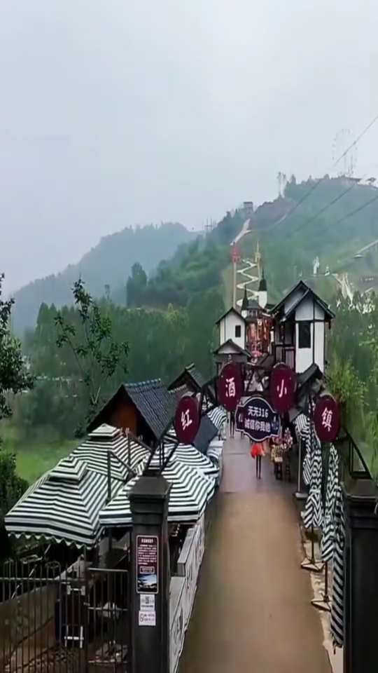 音为有你红酒小镇位于重庆市涪陵区蔺市镇梨香溪与长江交汇处是一处