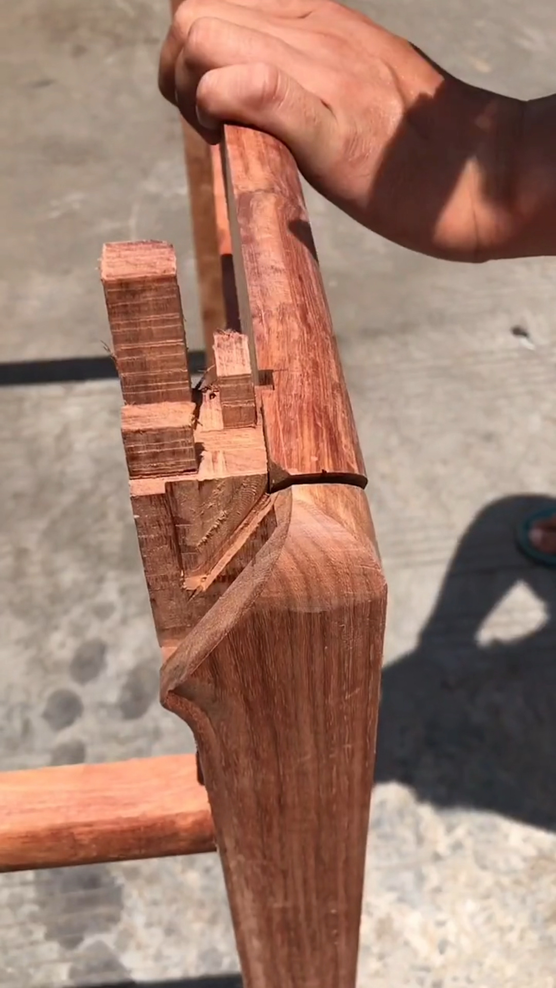 全榫卯结构四方桌