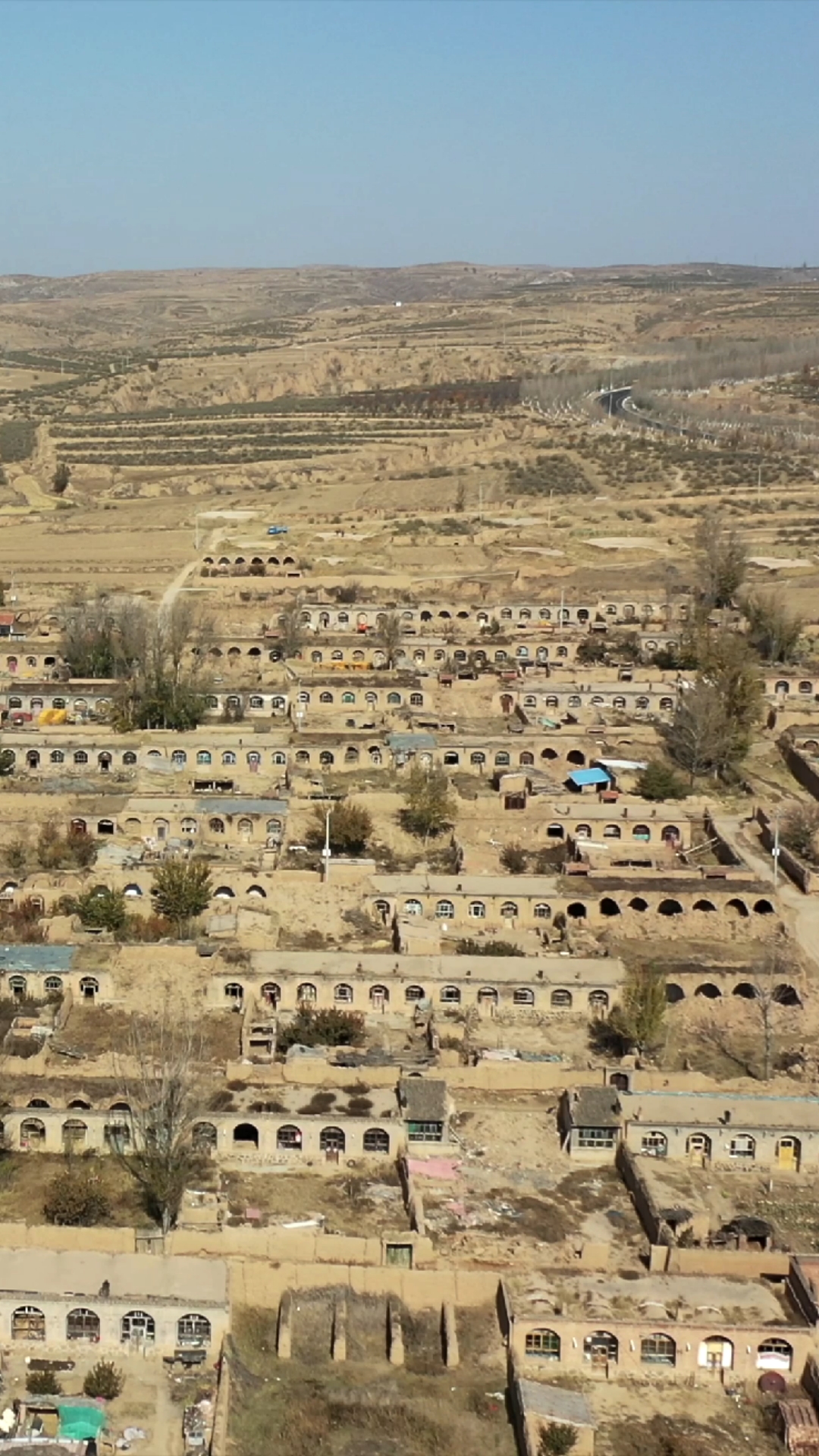 陕北最美窑洞建筑群这样村庄你喜欢吗