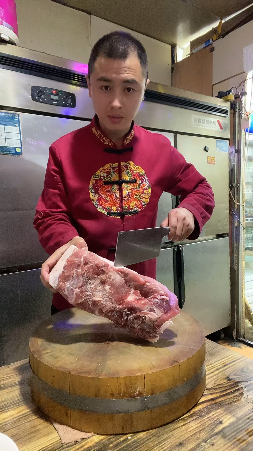 厨师切菜高手#老师傅手法太给力了