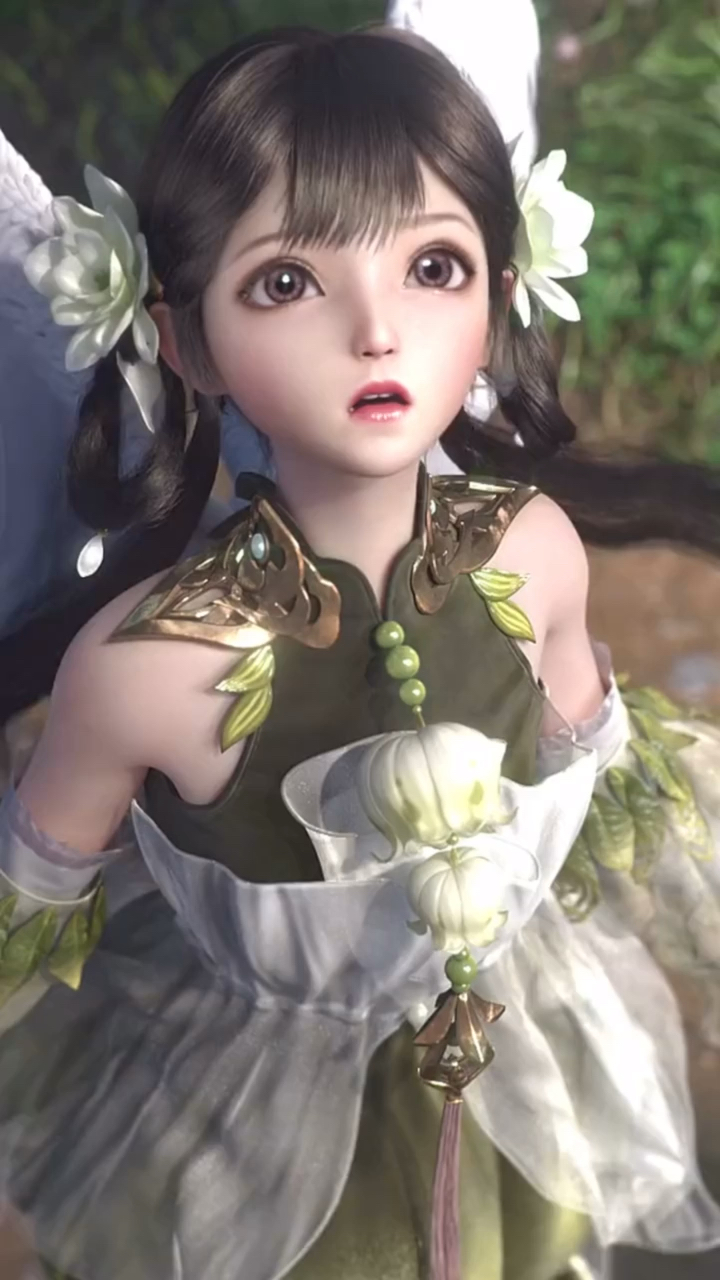 国漫女神#天谕无论动漫还是cg都是那么好看