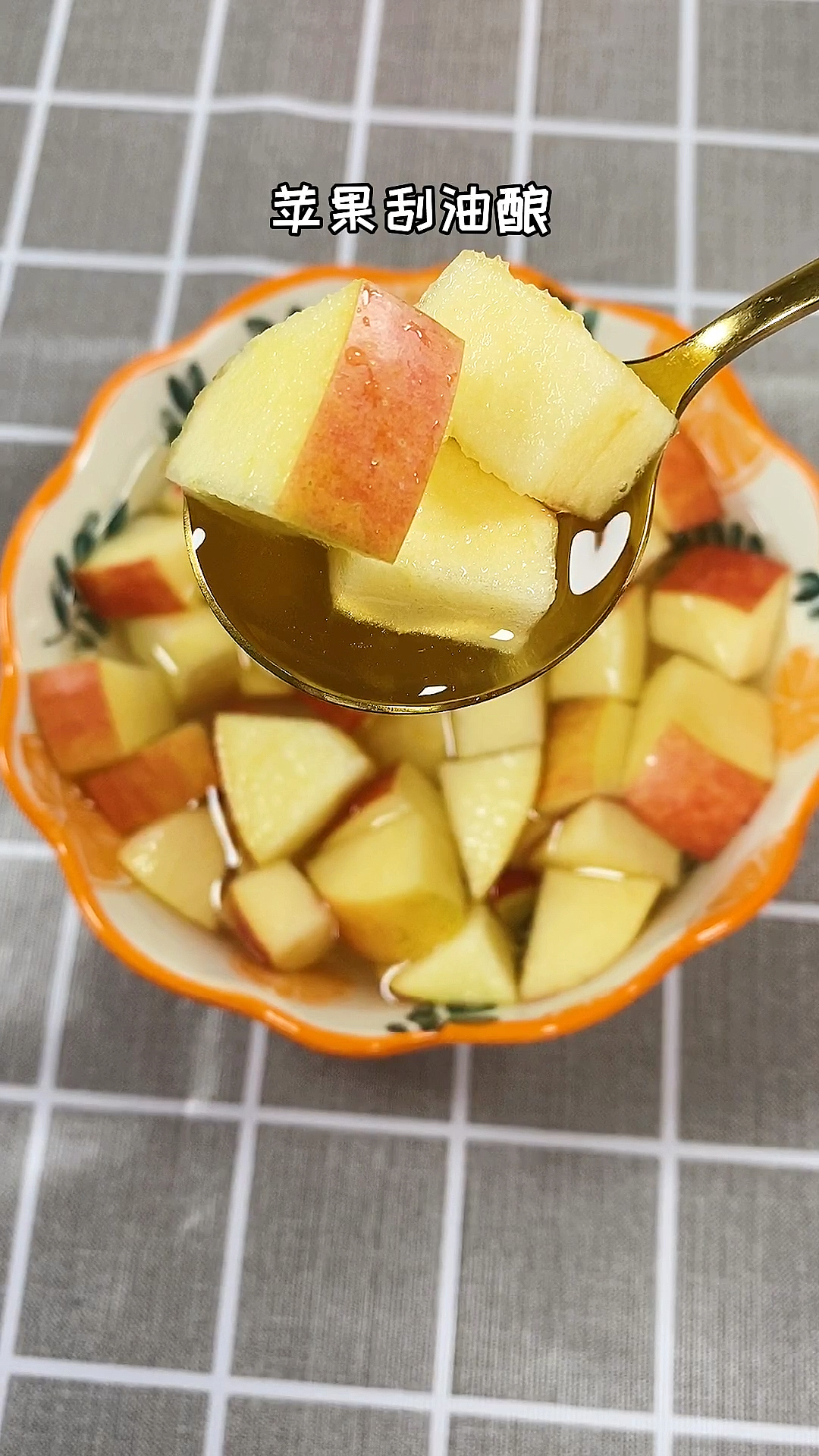 减脂餐苹果酿坚持七天让你瘦成妖精