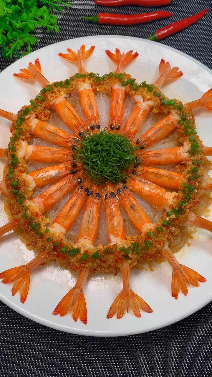 家乡特色美食#中秋节快到了,做一道花开富贵虾全家都夸你是大厨
