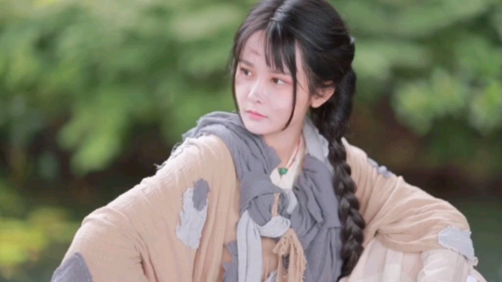 可爱到爆了#腹黑小乞丐#古风#杨馥羽