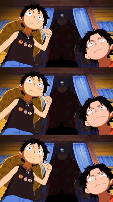 当三兄弟说要当海贼王被卡普听见