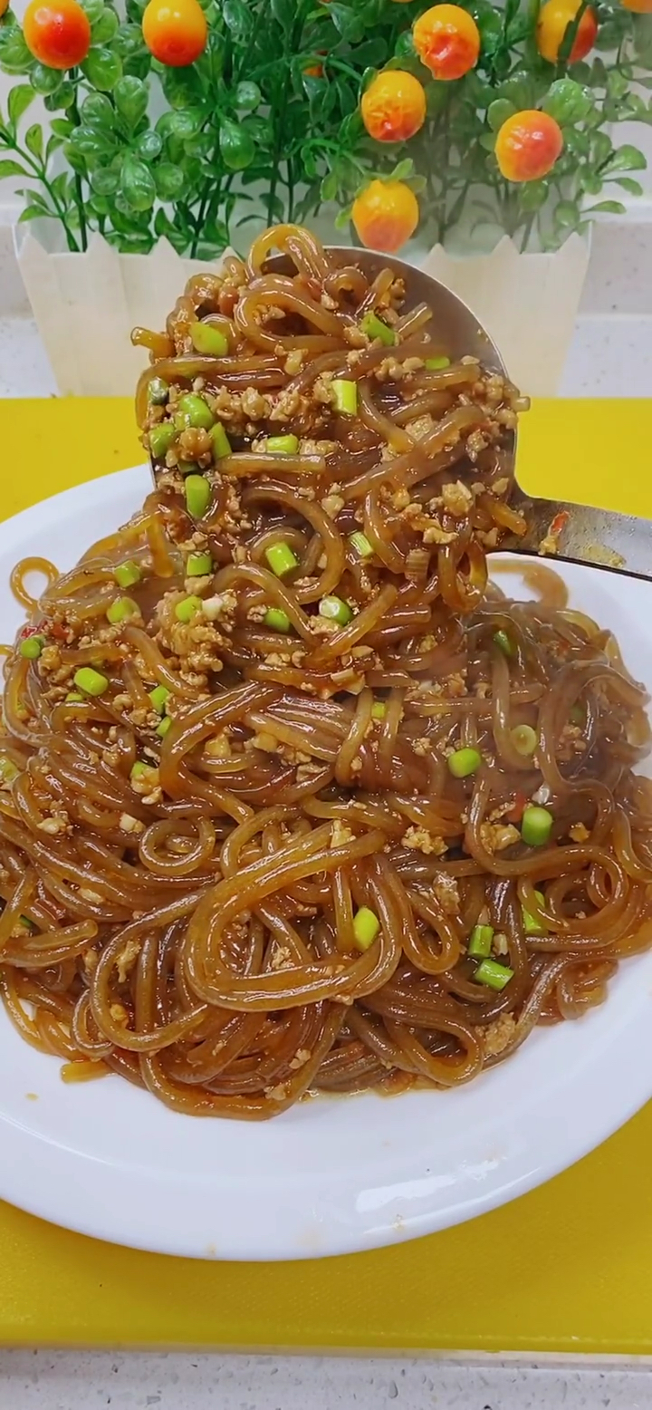 肉末炒粉条做法分享给大家