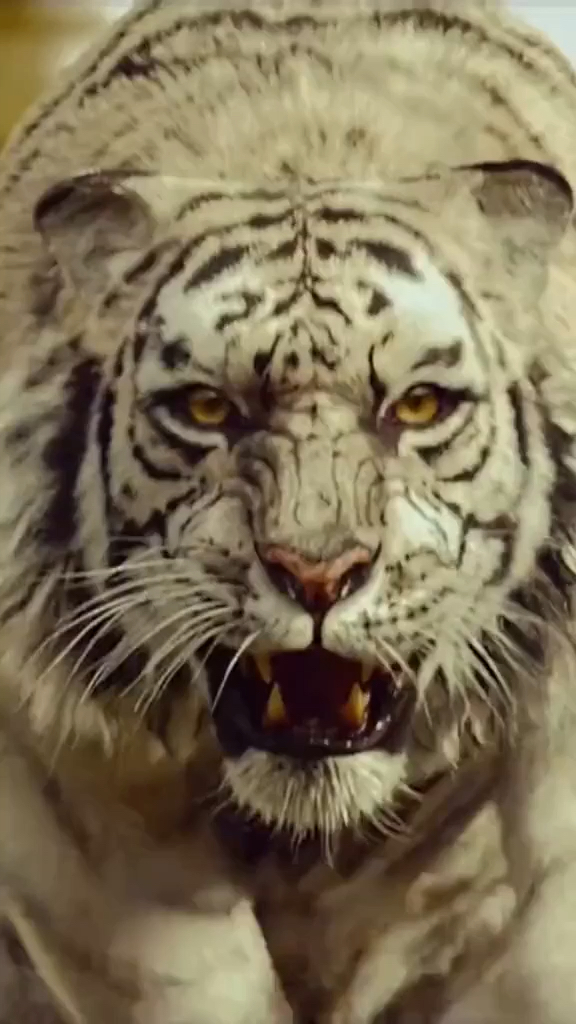 老虎#小时候呆萌可爱,长大威武霸气
