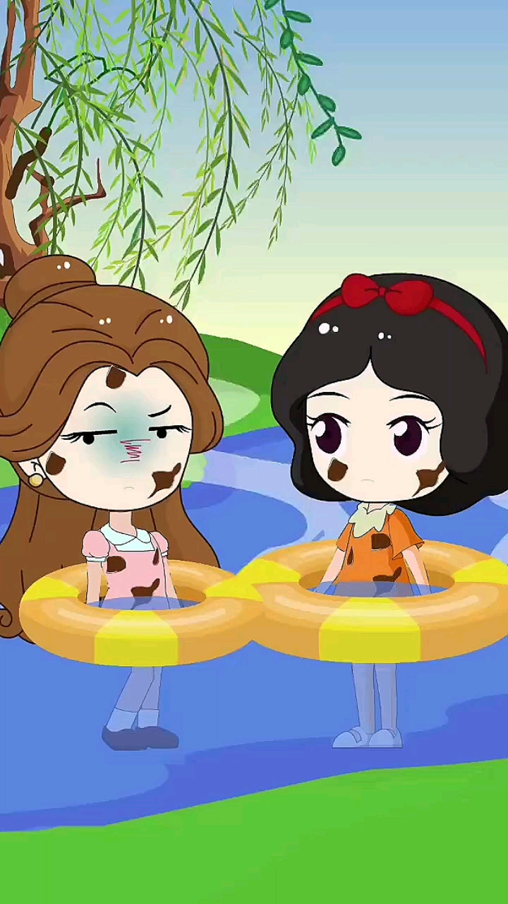 白雪和贝儿在搞什么呢?