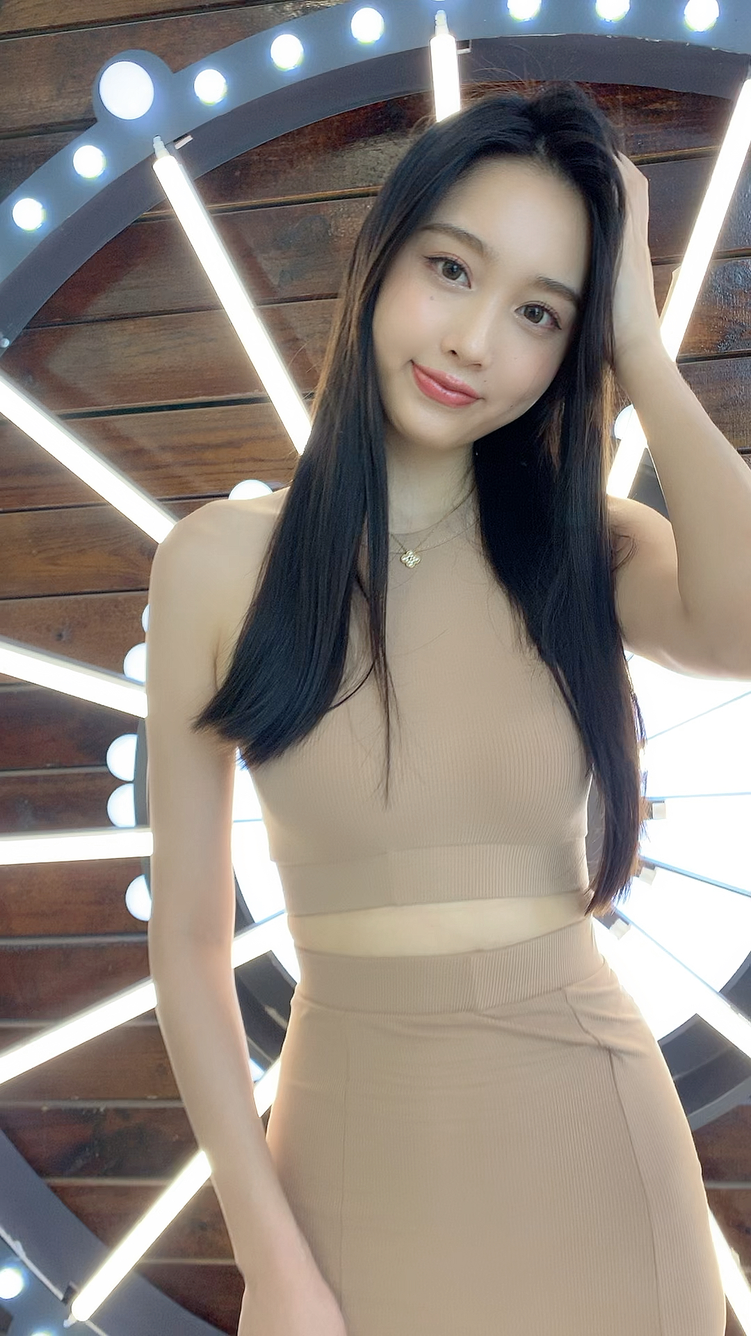 你女朋友有这么好的身材吗?