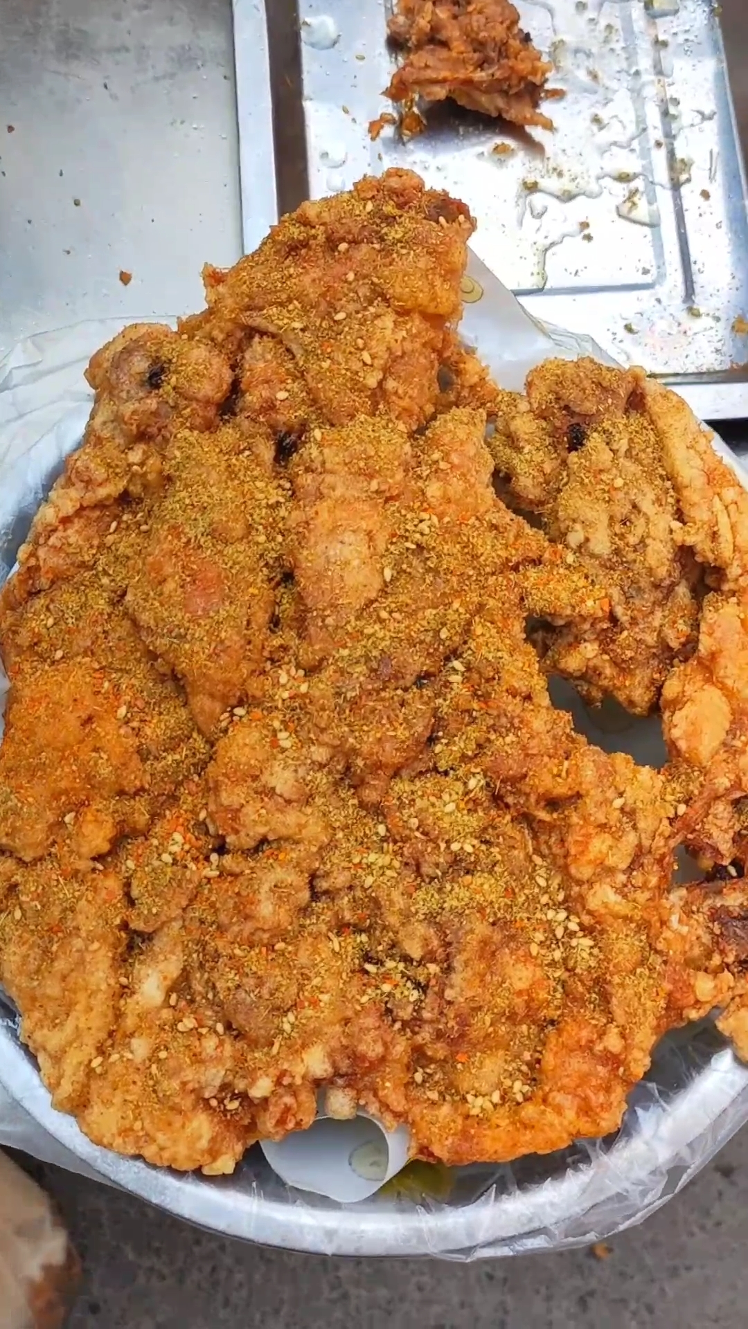 铁板鸡架,怎么干也比打工强.