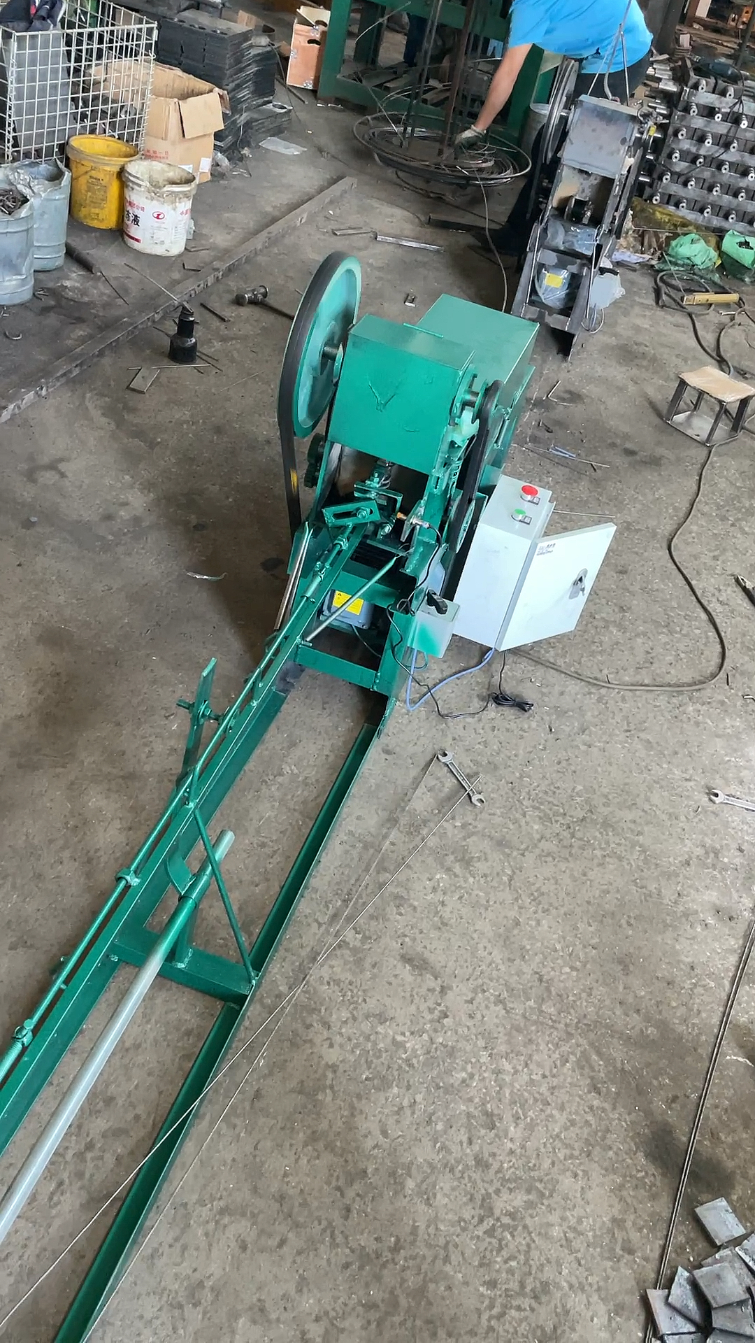 源头实体厂家钢丝调直机铜丝铝丝不锈钢丝矫直机铁丝拉直机