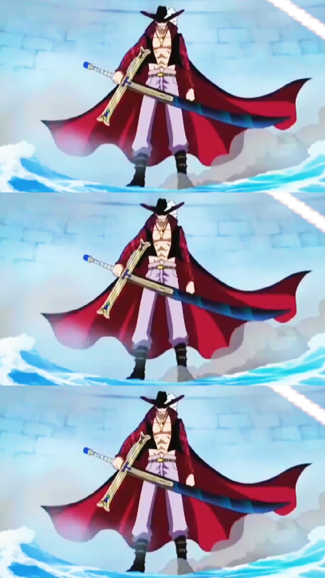 动漫世界第一剑豪王下七武海鹰眼米霍克