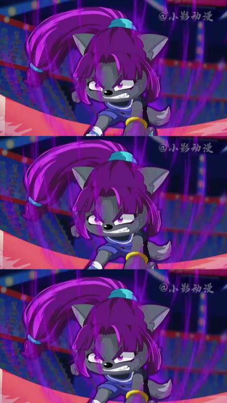喜羊羊与灰太狼#有一说一,紫太狼的颜值真的很高!