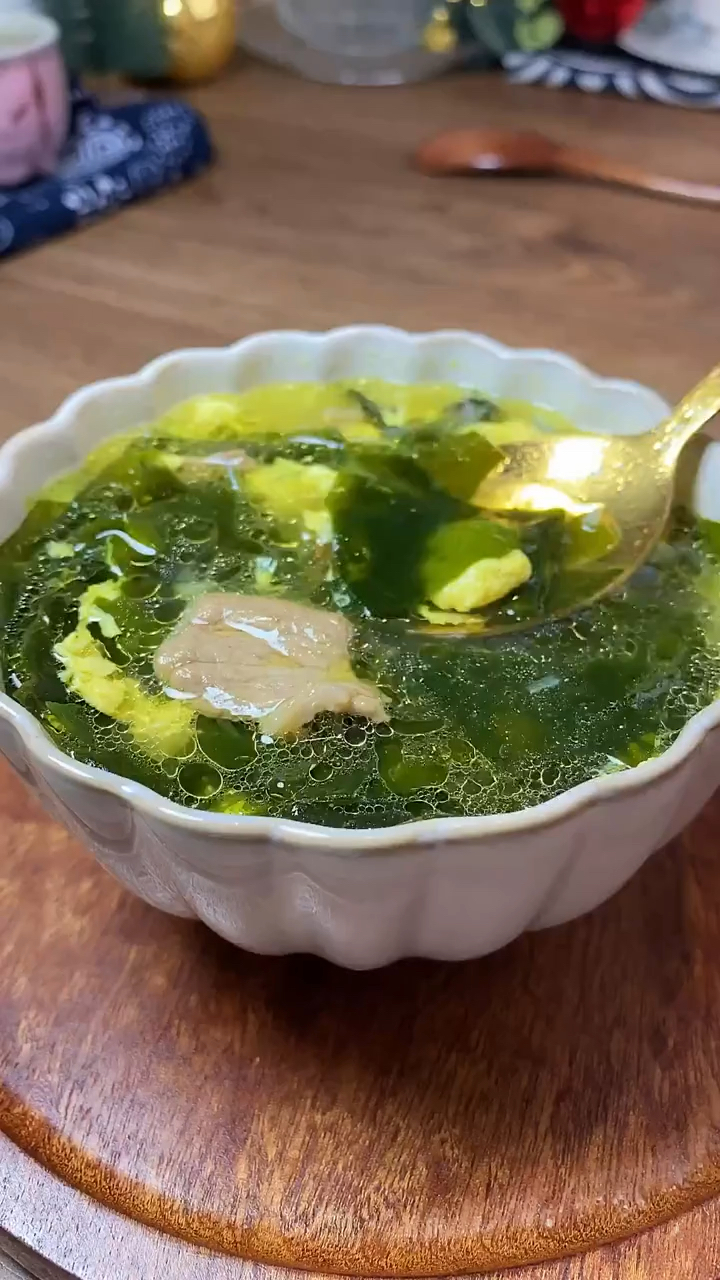 #春日好食光#裙带菜牛肉汤也太好喝了