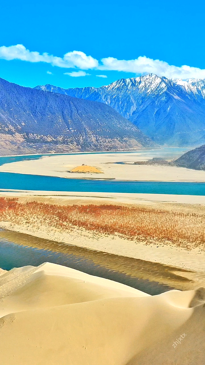 西藏#直到来了西藏,我才发现,原来这样的美景是真实存在的.