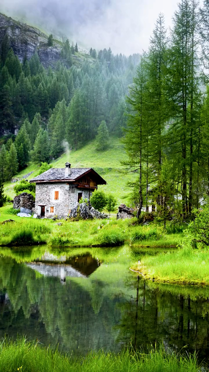 风景#这间小屋,是我居住环境的理想型.