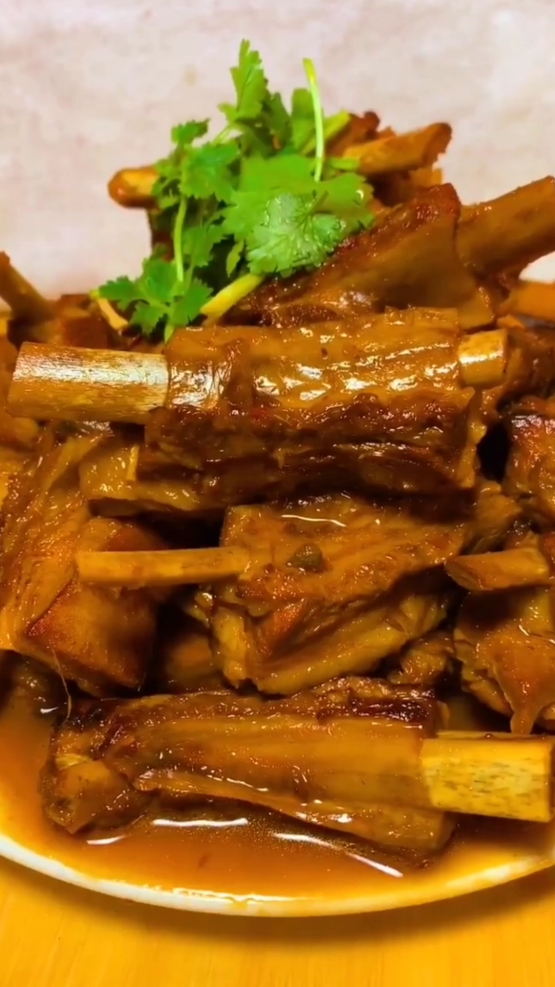 美食#黄焖羊排家常做法