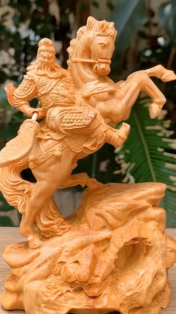 寻找最牛手艺人#战马关公,马到成功,威武!-度小视