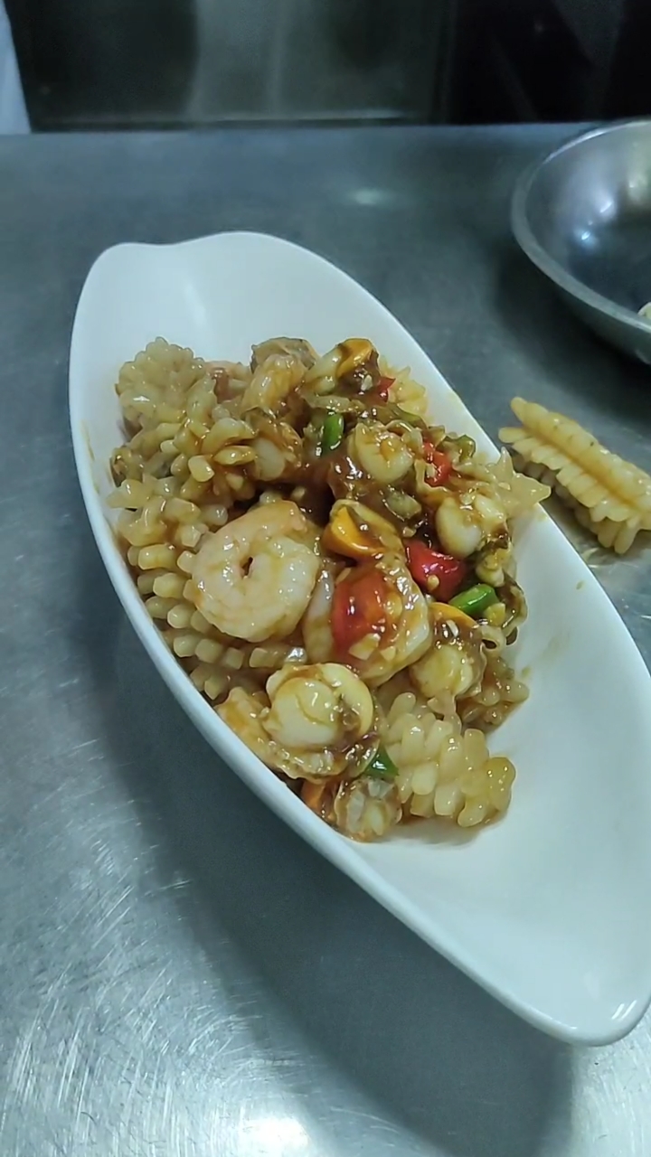 美食看中国#津门爆三鲜最受欢迎