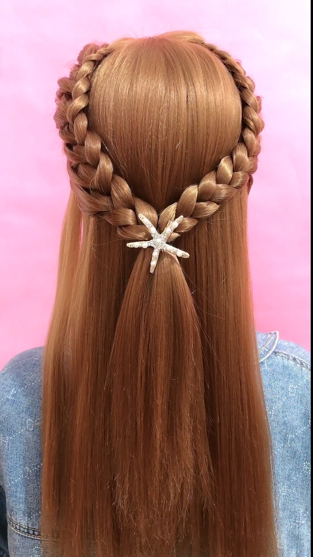 全民最火编发#过生日这样扎纹理感配裙子披肩发