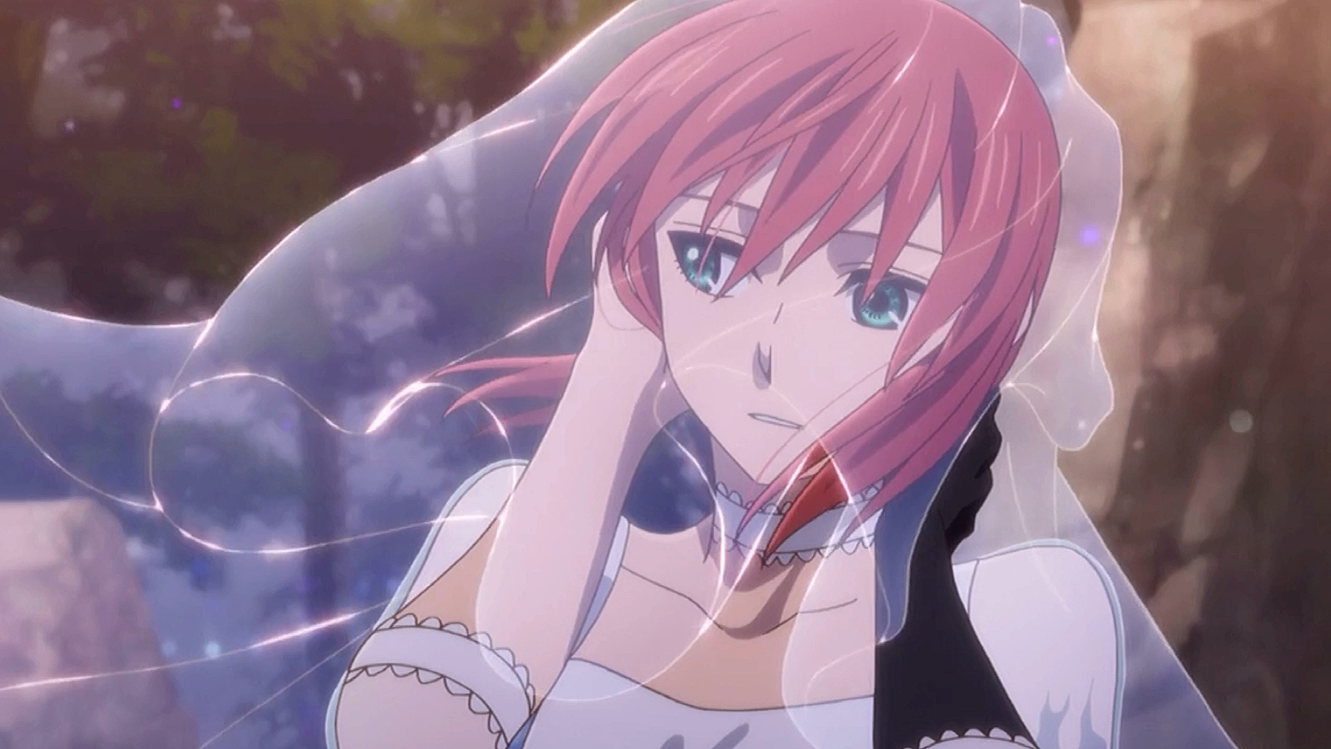 魔法使的新娘#"穿婚纱的智世真是太漂亮了!