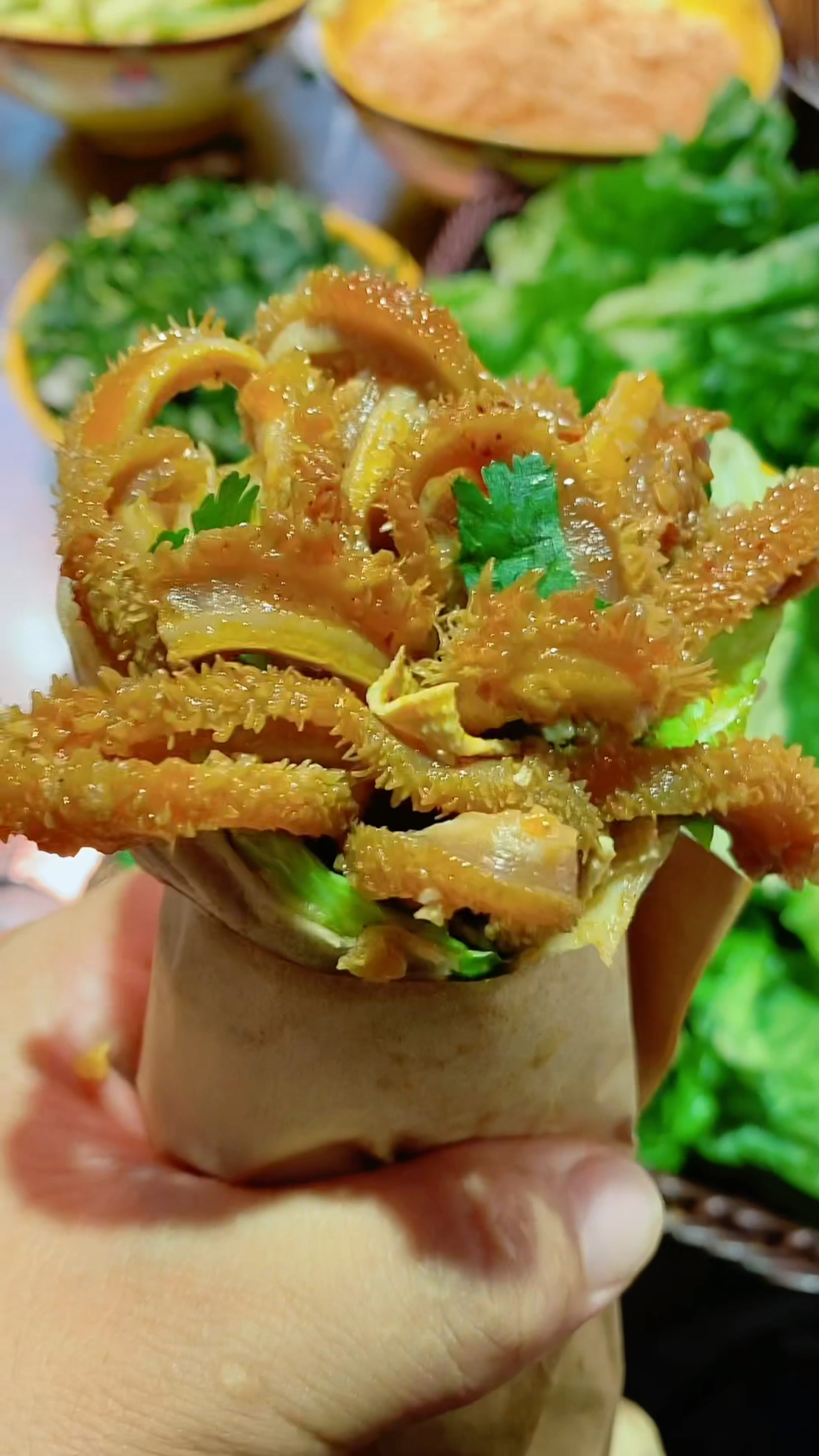 最是诱人牛肚卷,这视频如果半夜被你刷到,就问你怕不怕,怕不怕