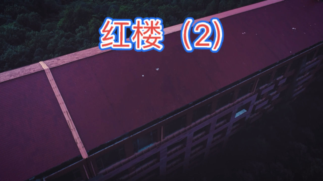 大探险家杨航#红楼之深山老林的荒废大楼(2)-大探险家杨航第五季