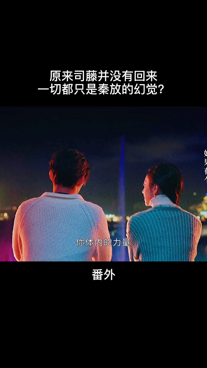 原来司藤并没有回来,一切都是秦放的幻想