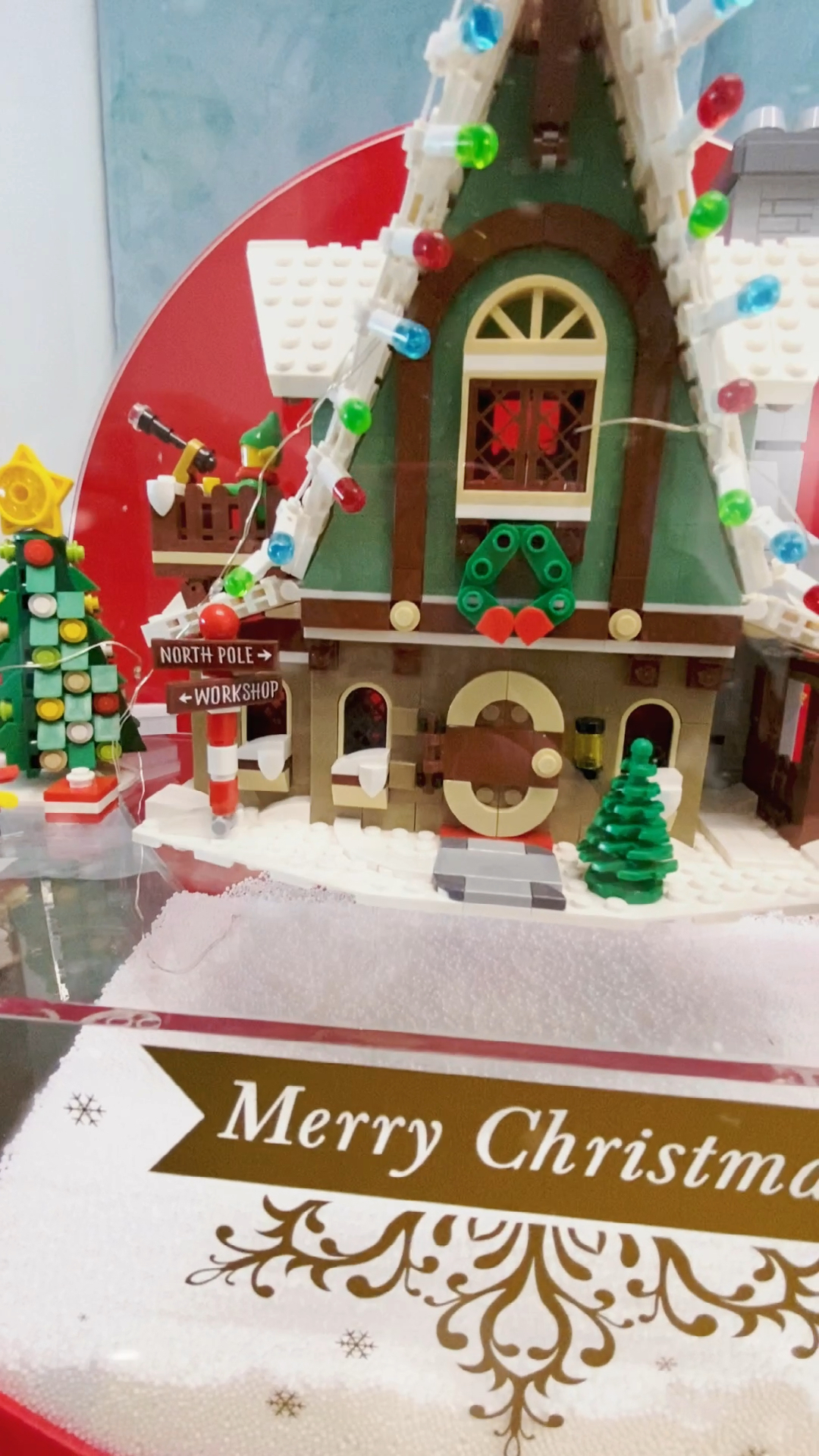 乐高积木圣诞小屋完成任务