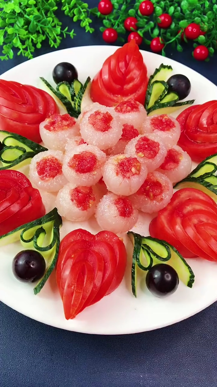 特色水果拼盘,你喜欢吗?