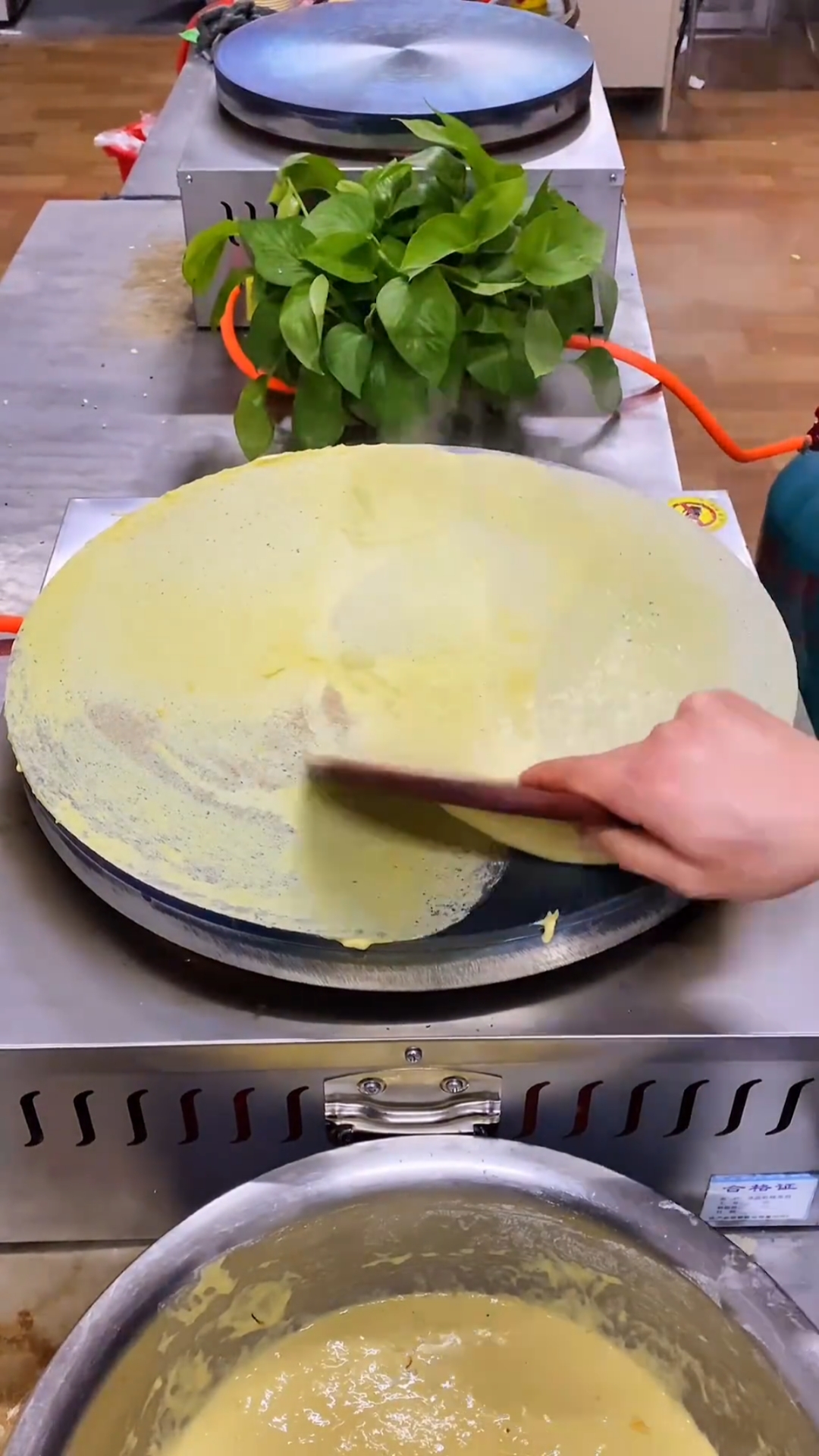 摊薄饼,家乡特色美食