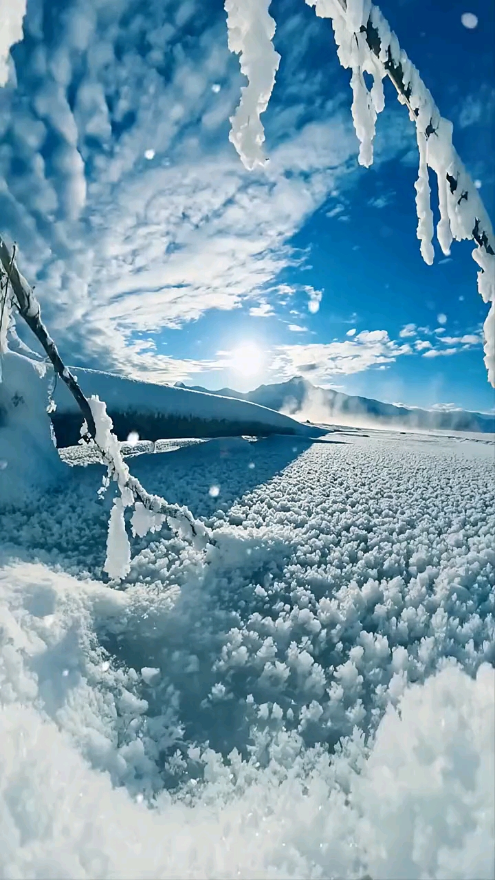 冬天来了#北国风光,太漂亮了!你见过这样的景色么?