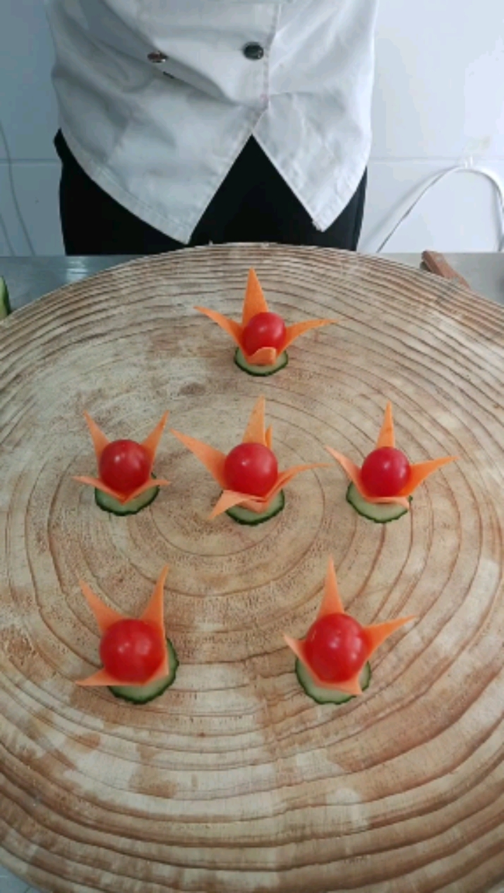 刀功#胡萝卜最美切法